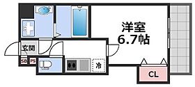 Luxe田辺  ｜ 大阪府大阪市東住吉区田辺2丁目1-6（賃貸マンション1K・10階・23.60㎡） その2