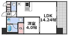 プレジオ大正  ｜ 大阪府大阪市大正区泉尾1丁目（賃貸マンション1LDK・11階・40.56㎡） その2