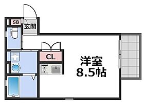 THE PLAZA 東上町  ｜ 大阪府大阪市天王寺区東上町4-8（賃貸マンション1R・2階・25.00㎡） その2