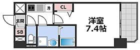 エスライズ天王寺EAST  ｜ 大阪府大阪市天王寺区寺田町1丁目（賃貸マンション1K・12階・23.68㎡） その2