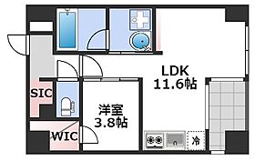 グレースキンエー敷津  ｜ 大阪府大阪市浪速区敷津西1丁目（賃貸マンション1LDK・8階・38.40㎡） その2