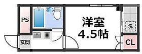 ケアンズクラブ帝塚山  ｜ 大阪府大阪市阿倍野区帝塚山1丁目（賃貸マンション1K・2階・15.00㎡） その2