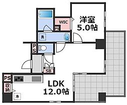 ラヴィベール上町台  ｜ 大阪府大阪市天王寺区上本町3丁目3-16（賃貸マンション1LDK・4階・40.97㎡） その2