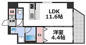 プレジオ都島本通  ｜ 大阪府大阪市都島区都島本通3丁目（賃貸マンション1LDK・11階・39.56㎡） その2