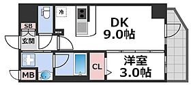 エステムコート堺筋本町  ｜ 大阪府大阪市中央区北久宝寺町1丁目1-9（賃貸マンション1DK・9階・31.12㎡） その2