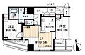 プラウドタワー北浜3階7,480万円