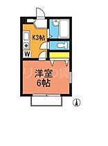 シェスタカメオ2002 201 ｜ 東京都大田区田園調布4丁目43-7（賃貸アパート1K・2階・20.75㎡） その2