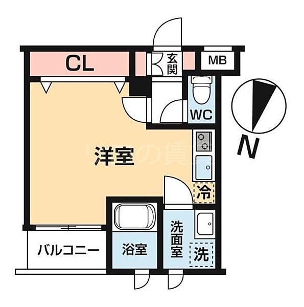 スカイコートグランメゾン御殿山 ｜東京都品川区北品川5丁目(賃貸マンション1R・2階・25.96㎡)の写真 その2