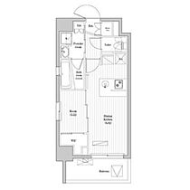 アジールコート蒲田 103 ｜ 東京都大田区西蒲田8丁目17-2（賃貸マンション1DK・1階・26.28㎡） その2