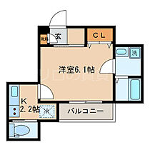 MAISON　de　LIBRE  ｜ 東京都品川区旗の台5丁目（賃貸マンション1K・2階・25.05㎡） その2