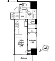 朝日マンション五反田  ｜ 東京都品川区西五反田2丁目28-4（賃貸マンション1LDK・2階・35.27㎡） その2