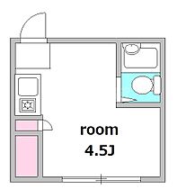 ウィング大崎  ｜ 東京都品川区戸越1丁目25-14（賃貸アパート1R・1階・11.00㎡） その2