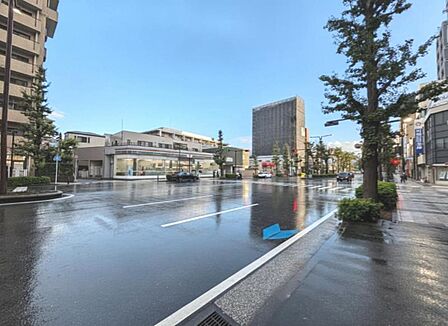 駅からの帰り道には最寄りのスーパーがございます。毎日のご通勤など非常に助かります。
