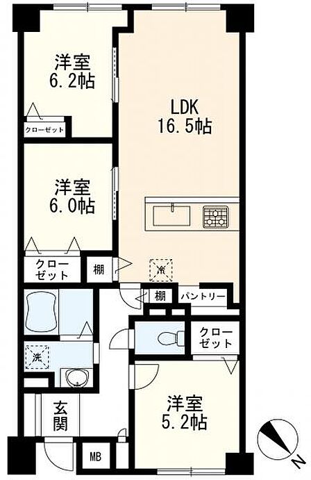 3LDK