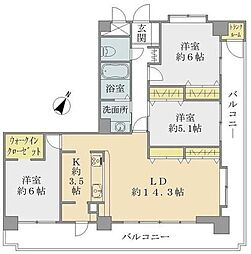 間取図画像 3LDK