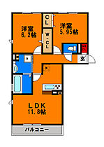 ファミールハイムB 303 ｜ 千葉県千葉市若葉区みつわ台1丁目9-2（賃貸アパート2LDK・3階・56.67㎡） その2