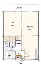 パナハイツ鏡D  ｜ 佐賀県唐津市鏡（賃貸アパート1LDK・1階・40.92㎡） その2