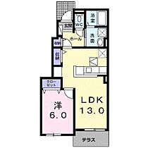 アミール立川　Ｂ  ｜ 佐賀県唐津市和多田大土井（賃貸アパート1LDK・1階・45.82㎡） その2