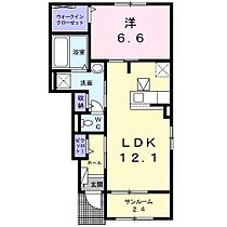 佐賀県唐津市原（賃貸アパート1LDK・1階・52.38㎡） その2