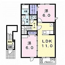 佐賀県唐津市鏡（賃貸アパート2LDK・2階・57.83㎡） その2