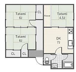 🉐敷金礼金0円！🉐隆成ホーム中山Ｂ棟