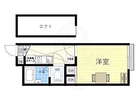 グリーンフォレストB  ｜ 大阪府豊中市庄本町２丁目（賃貸アパート1K・1階・20.01㎡） その2