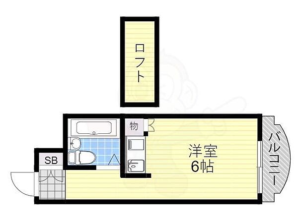 大阪府吹田市豊津町(賃貸マンション1R・3階・15.00㎡)の写真 その2