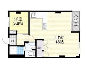 花屋敷第2コーポラス  ｜ 兵庫県川西市花屋敷２丁目（賃貸マンション1LDK・5階・55.66㎡） その2