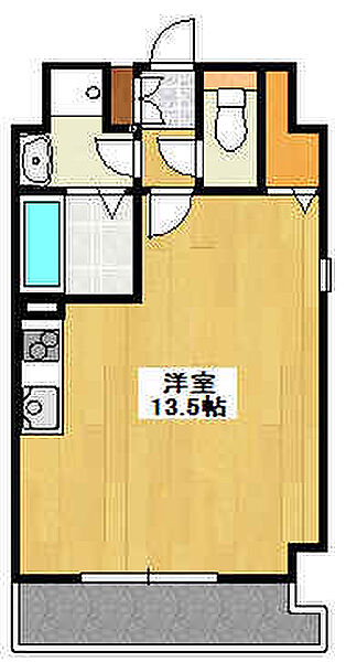 兵庫県姫路市忍町(賃貸マンション1R・6階・32.43㎡)の写真 その2