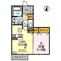 兵庫県姫路市青山西2丁目（賃貸アパート1LDK・1階・42.86㎡） その2