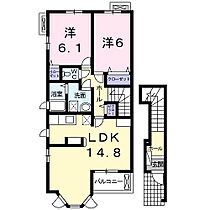 兵庫県加古郡播磨町東本荘3丁目（賃貸アパート2LDK・2階・63.49㎡） その2