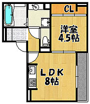 兵庫県三木市緑が丘町本町1丁目（賃貸アパート1LDK・1階・34.70㎡） その2