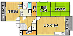 兵庫県神戸市西区大津和2丁目（賃貸マンション3LDK・2階・65.49㎡） その2