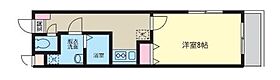 兵庫県姫路市飾磨区清水（賃貸マンション1K・5階・28.62㎡） その2