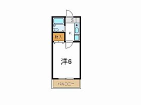 兵庫県加古川市野口町野口（賃貸アパート1K・3階・17.11㎡） その2