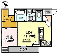 兵庫県姫路市安田4丁目（賃貸アパート1LDK・1階・40.38㎡） その2