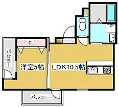 兵庫県加古川市野口町二屋（賃貸アパート1LDK・1階・33.34㎡） その2