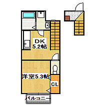 兵庫県明石市二見町東二見（賃貸アパート1DK・2階・28.56㎡） その2