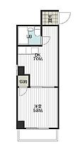 兵庫県明石市和坂（賃貸マンション1DK・5階・25.30㎡） その2