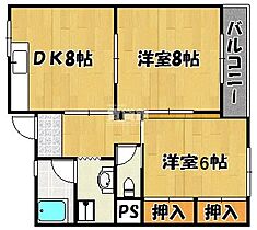 兵庫県明石市西明石東町（賃貸マンション2LDK・1階・55.50㎡） その2