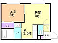 クラリス24軒2階4.6万円