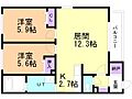 シャルマン西野2階6.4万円