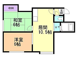 メイプルコート 2階