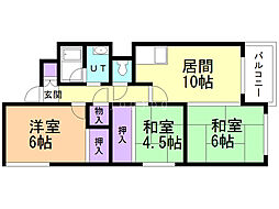 間取図画像 3LDK
