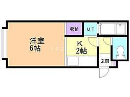 ドミール発寒 2階