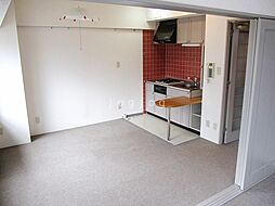 ダイアパレス琴似第3 603 6階2DKのリビング/ダイニング