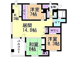 宮の森24ビル 4階