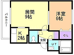 ラ・ヴィータ 2階