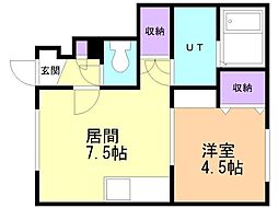 ランポーネ 1階/B-5