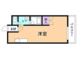 琴似1・6マンション 1LDKの間取図画像